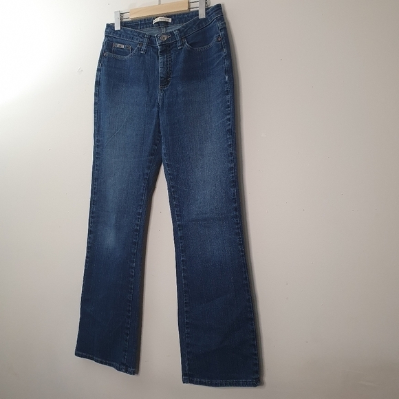 Lee Natural Bootcut Washed Blue Jeans Size 8 - Picture 3 of 6